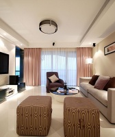 简约130平米四居室大全