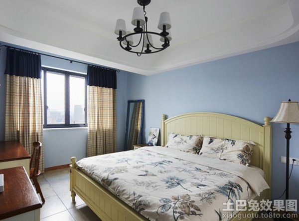 2014地中海卧室装修设计图片
