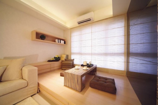 日式风格公寓榻榻米家装效果图
