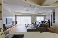 后现代设计130平米四居室欣赏