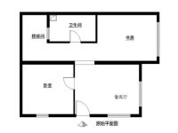 红木林小区-后现代风格-三居室