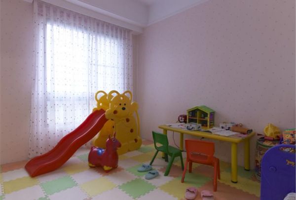 现代家庭儿童房装修效果图