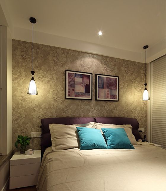 现代卧室灯具设计