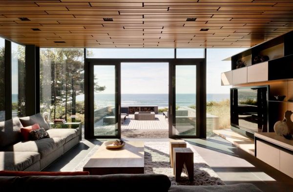 透明的玻璃房子 海滨度假别墅
