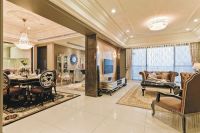 华业东方玫瑰欧式情怀-200平米设计