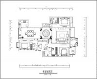 华业东方玫瑰欧式情怀-200平米设计