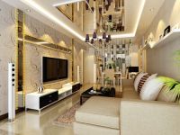 龙博苑现代风格-99平米