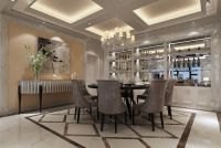 北京华贸城三居室现代