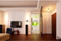 宜家风格精装修三居室效果图