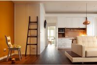 宜家风格精装修三居室效果图