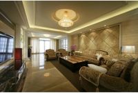 现代古典三居室装饰设计效果图