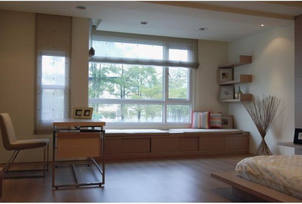 日式简约窗户设计装饰图片