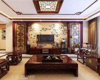 【案例欣赏】220平米-中式效果图