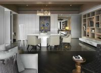 生活家装修新房装修单色简约 三室两厅140平