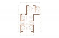 京贸国际城133平米地中海风格