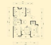 中式风格金科廊桥水岸139平米