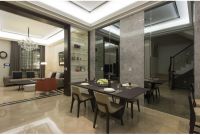 100平米现代两居室内家装效果图