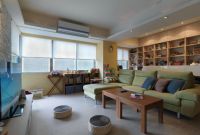 现代简约二居装修图片