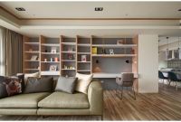 现代自然简约二居装修设计