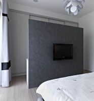 现代家装一居室效果图片欣赏