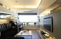 现代简约三居图片