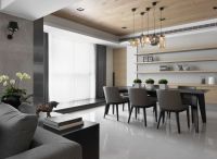 宜家风格三室一厅家庭装饰图片