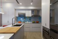 100平米清新现代简约二居布置