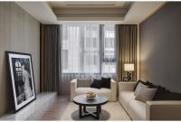 89平米现代简约二居布置