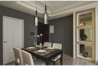 89平米现代简约二居布置