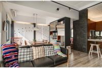 时尚混搭二居布置