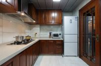 新中式三居室设计装饰效果图