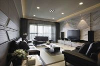 现代130平米四居室欣赏2015