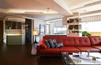 现代140平米四居室效果图欣赏大全