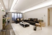 现代简约时尚四室两厅效果图