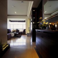 现代风格三室一厅家居装饰效果图