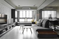 精简现代二居装修布局案例