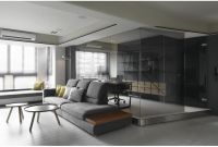 精简现代二居装修布局案例