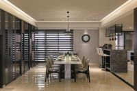 140平精致现代三居装修设计