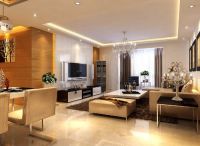 龙湖颐和原著-现代简约暖色调-别墅装修