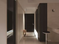 现代时尚简约二居装修设计案例