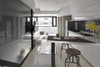 80平米现代单身公寓设计装修