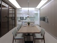 时尚简约现代二居装修效果图