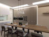 时尚简约现代二居装修效果图