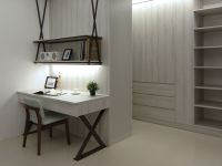 时尚简约现代二居装修效果图