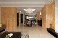 现代简约三居自由装修案例