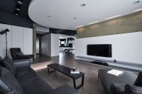 现代摩登三居大宅自由设计