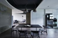 现代摩登三居大宅自由设计