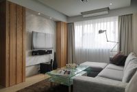 现代自然二居装修设计案例