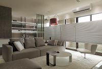 现代简约二居设计效果图