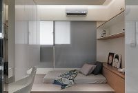 现代简约二居设计效果图